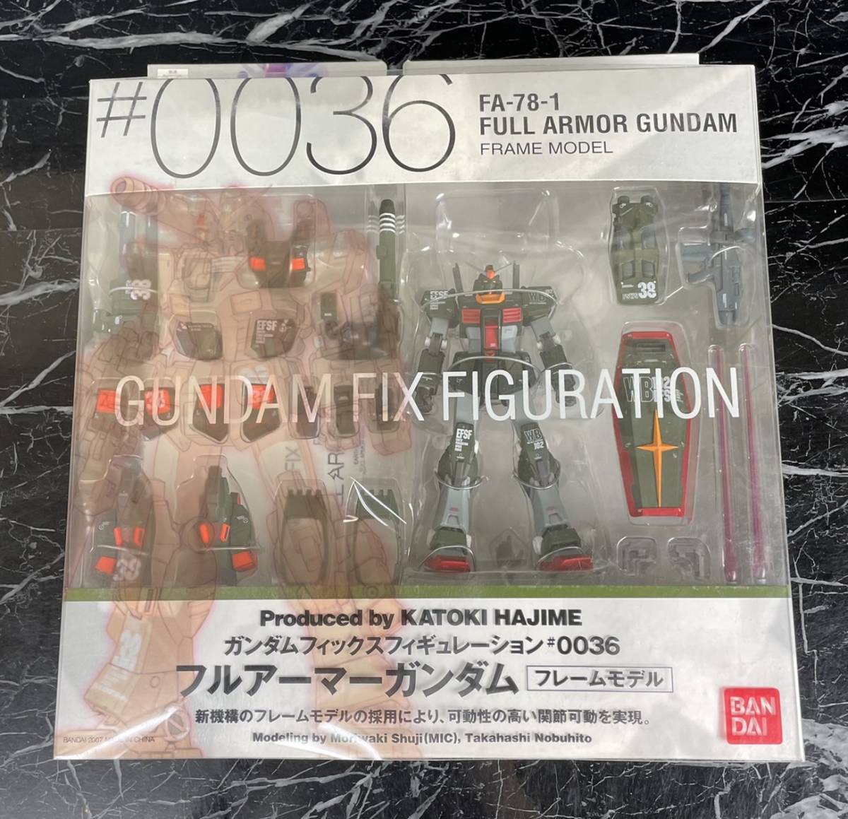 GUNDAM FIX FIGURATION #0001 FA-78-1 FULL ARMOR GUNDAM Action Figure BANDAI Japan 