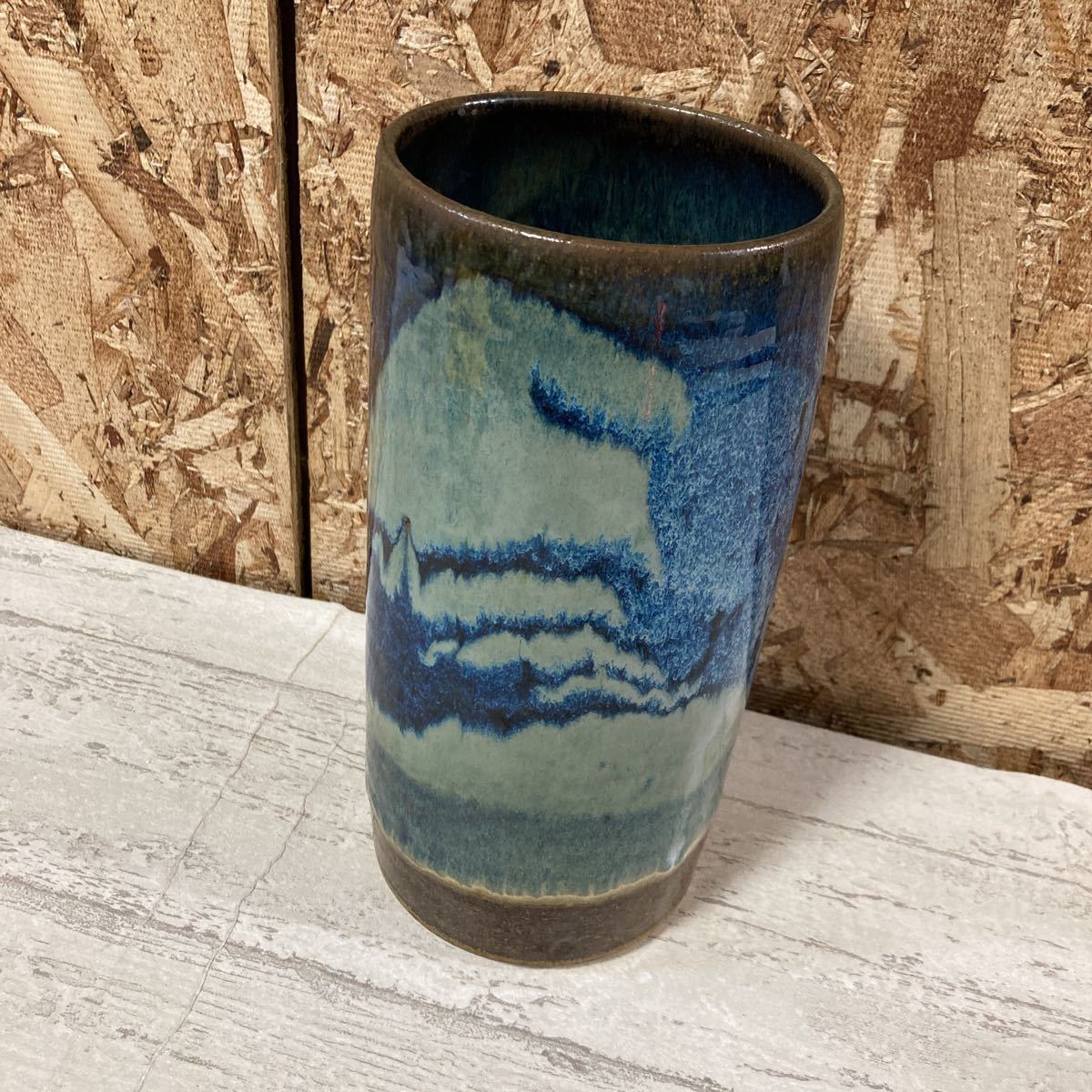 ヤフオク! -花瓶 陶器 青(住まい、インテリア)の中古品・新品・未使用 ...