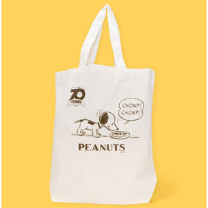 ★スヌーピー★PEANUTS 70周年★ノベルティ★オリジナルエコバッグ★