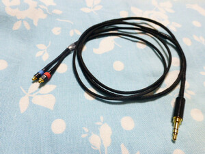 MMCX オーグライン 3.5mm3極 短め 80cm ( 2.5mm4極 4.4mm5極 対応可) ストレートダウン Shure JVC FD01 FD02 FX1100 Westone Campfire