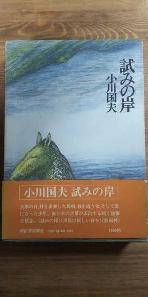 (TB-105) 試みの岸 単行本　　著者＝小川国夫　　発行＝河出書房新社　　　　　