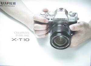 ^[ catalog ]FUJIFILM X-T10 2015.6