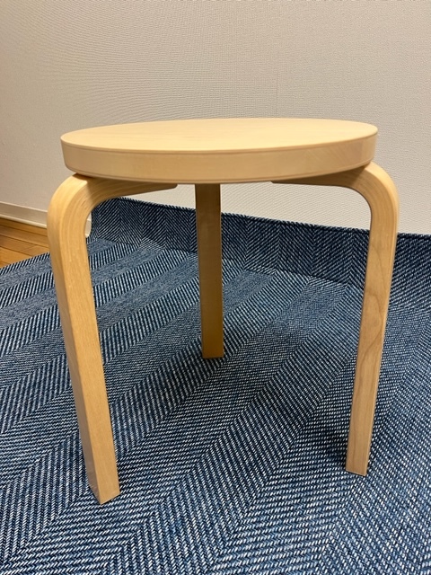 極美品 artek STOOL 60 SCOPE スコープ アルテック モーヴ www.mindel
