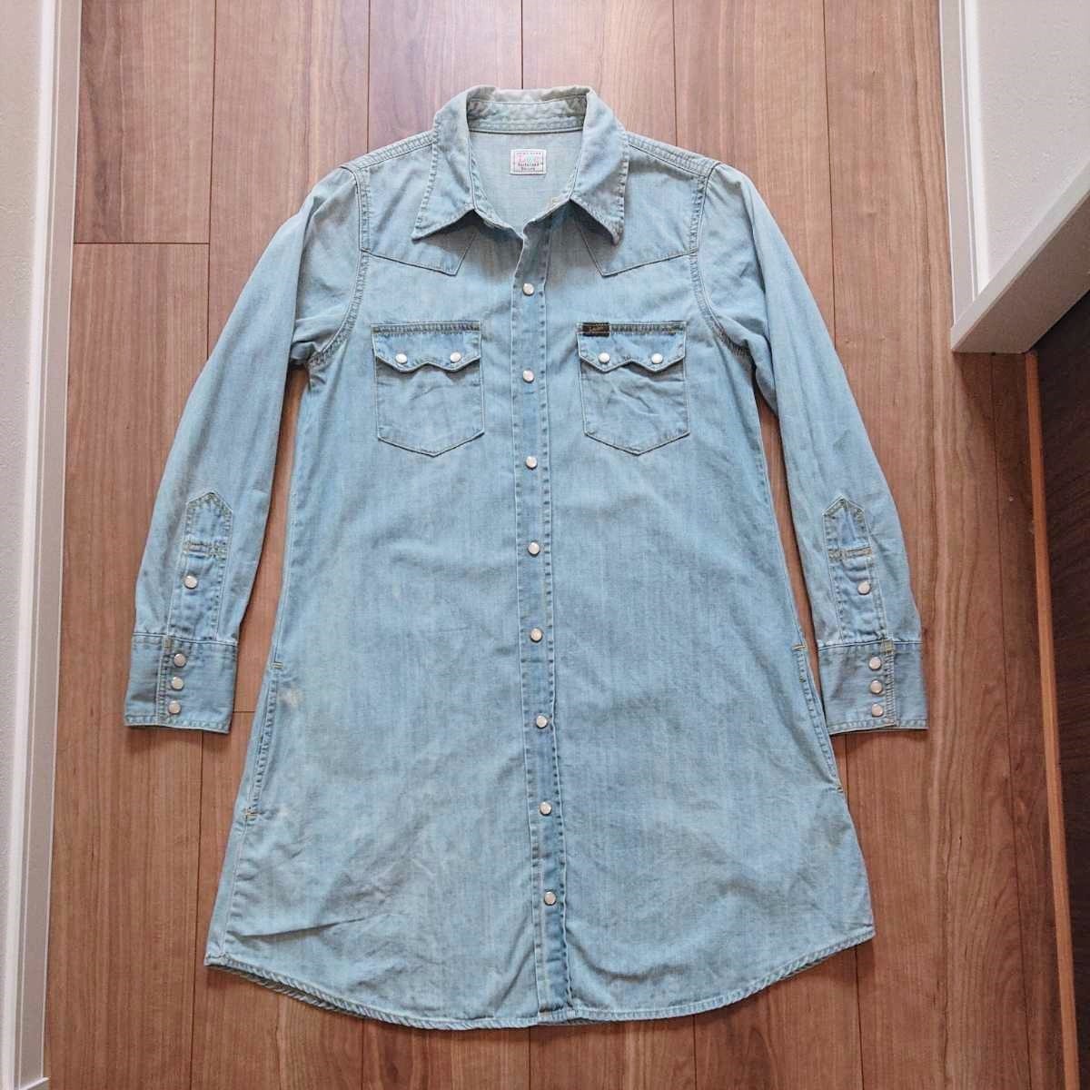 ンデニムの Ron ロンハーマンデニム シャンブレーシャツ Mの通販 by