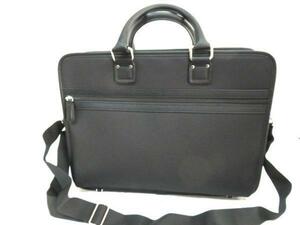 JW 黒色 新品 頑丈 ビジネスバッグ ブリーフケース PC タブレット用ポケット付き 42cm 通勤鞄 ブラック メンズ 男性用バッグ