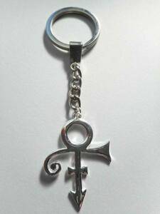 PRINCE Prince символ брелок для ключа серебряный 