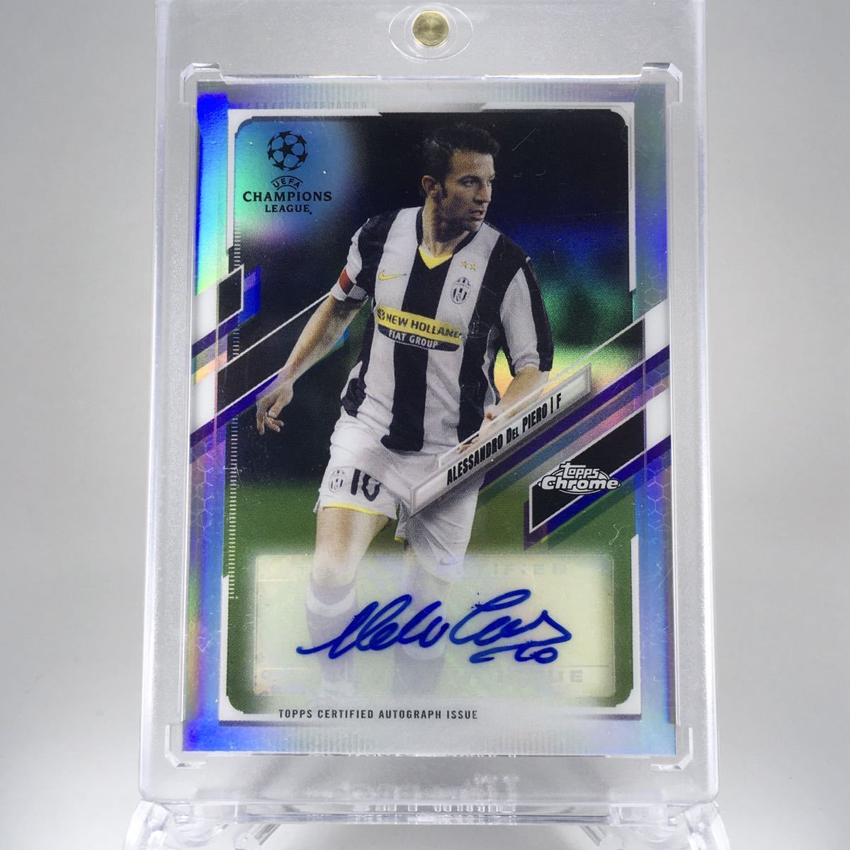 売り尽くしセール ゴールドフレーム PANINI デルピエロ soccer