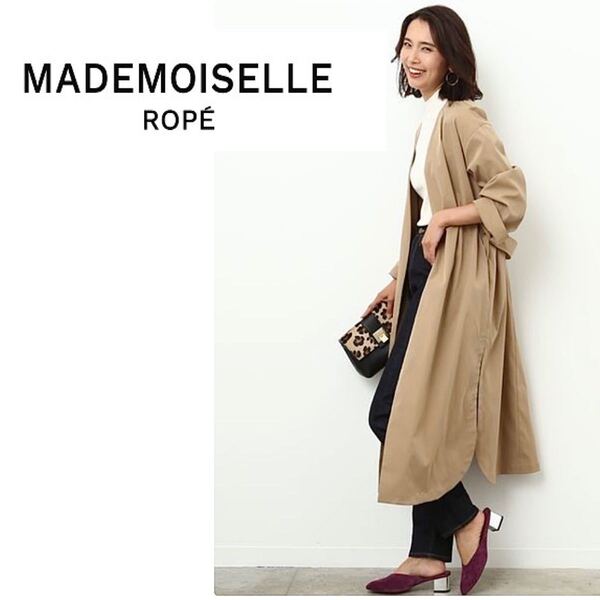 ROPE' mademoiselle/スパンライクチノライトコート 38サイズ