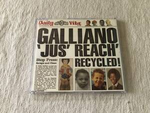 CDS　　GALLIANO　　ガリアーノ　　『'JUS' REACH' RECYCLED !』　　TLKCD-29