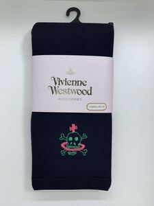 vivienne westwood ヴィヴィアンウエストウッド スカルORB オーブレギンス ブラック 新品未使用品