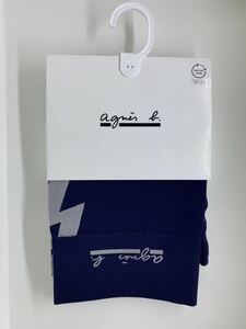  Agnes B agnes.b lightning spats navy blue new goods unused goods 