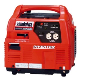  generator Shindaiwa inverter generator gas engine IEG900BG-M cassette gas compressed gas cylinder super low noise ....( juridical person sama delivery )