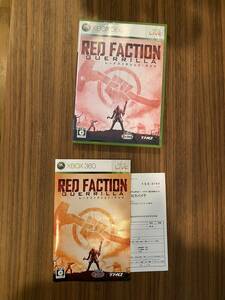 Xbox360★レッドファクション ゲリラ★used☆Red faction Guerrilla☆import Japan JP