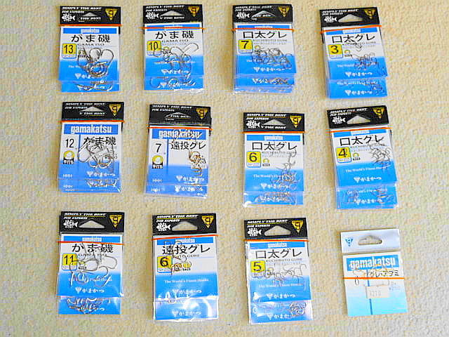 返品?交換対象商品】 ≪グレ 針 50パック≫ 新品未使用品 サイズ色々