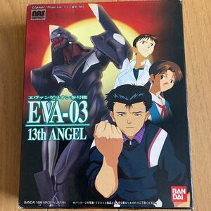  Bandai пластиковая модель Evangelion три серийный номер EVA-03 LM 013