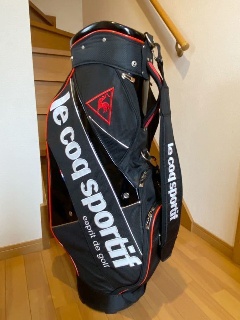 絶対一番安い ルコックスポルティフ キャディバッグ9型中古 sushitai