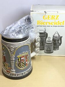  Via mug beer jug jug Via ceramics Germany made cover attaching ma comb mi Lien Ⅰ.