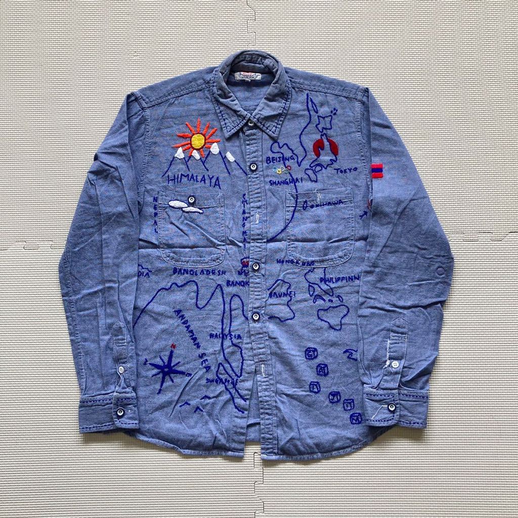 こなしを GAIJIN MADE(ガイジンメイド) 刺繍ウエスタンシャツ④の通販