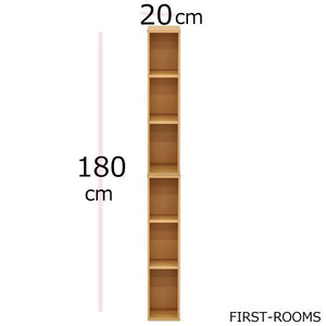  цвет box | верх и низ левый правый объединенный соответствует ширина 20 глубина 29.4 высота 180cm натуральный ( матовый )
