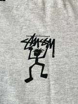 希少！美品！USA製！80s 90s STUSSY oldstussy シャドーマン オールドステューシー ショーン 黒タグ (L)_画像6