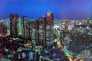 ■『東京夜景１/新都心』のポスター■