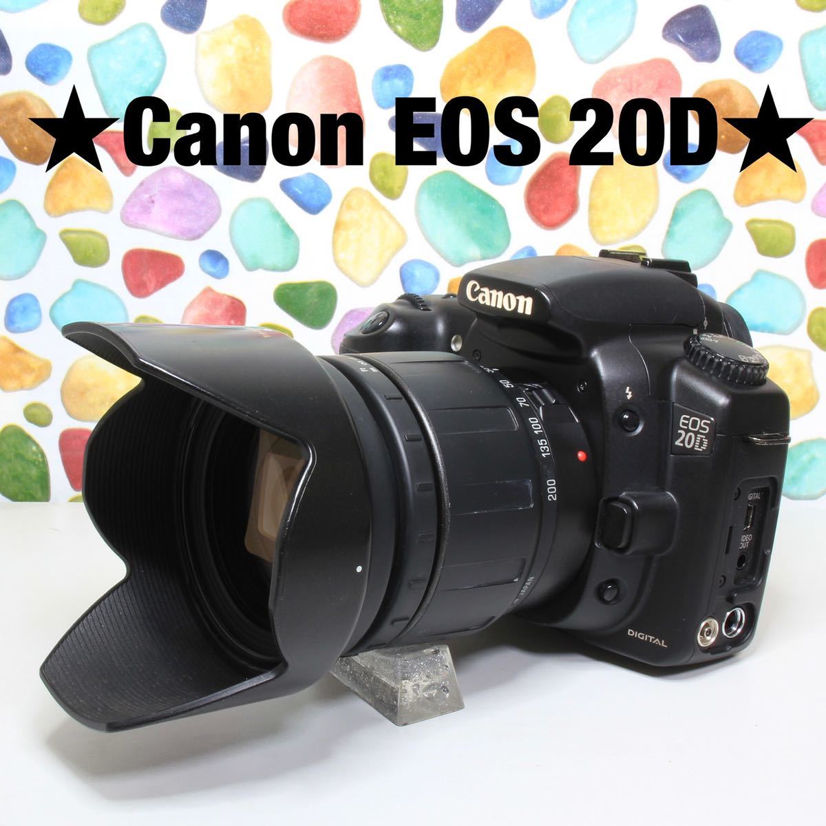 キャノン Canon20D 連写OK キャノン デジタル一眼レフ｜PayPayフリマ