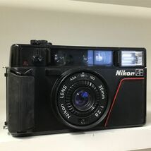 Nikon L35AD L35AD2 Canon AF35ML QD コンパクトフィルム 2点セット まとめ ●ジャンク品 [3937TMC]_画像5
