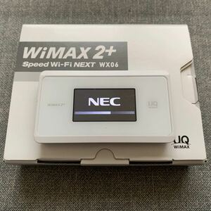 UQ WiMAX2+ Speed Wi-Fi WX06 モバイルルーター