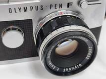 OD-1003 OLYMPUS オリンパス PEN-F F.Zuiko Auto-S 1.8 38mm フィルムカメラ シャッター 確認済み 美品 1000円スタート！_画像4