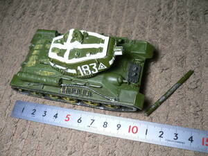 delprado T34-85戦車　塗装済完成品セット 1/60 砲身折れ削り