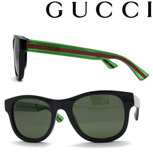 GUCCI サングラス ブランド グッチ グリーンブラック GUC-GG-0003SN-002