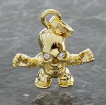 CHROME HEARTS☆クロムハーツ/ハリスティーターチャーム/パヴェ/22K/インボイス/1円から_画像7