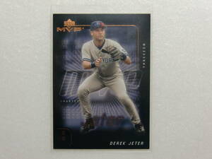 DEREK JETER.デレク・ジーター.ニューヨーク ヤンキース.UPPER DECK.2002.MVP.数量4