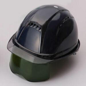  helmet 391F-S-G( navy blue ) shield attaching styrol go in Toyo 