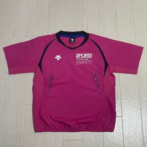 DESCENTE デサント ウィンドブレーカー スポーツ スポーツウェア 半袖 ピンク