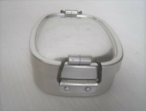 14N4.7-21 Showa Retro anodized aluminum lunch box lunch box lovely . round shape 