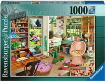 RV 16767 1000ピース ジグソーパズル ドイツ発売 My Haven No 8 The Garden Shed ガーデンシェッド_画像2