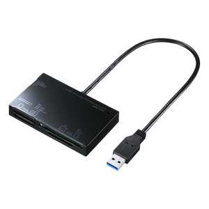 サンワサプライ USB3.0カードリーダー ADR-3ML35BK(l-4969887539200)