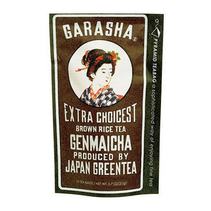 GARASHA 日本製 緑茶 ティーバッグ玄米茶 10TB×12セット 20315(a-1460545)