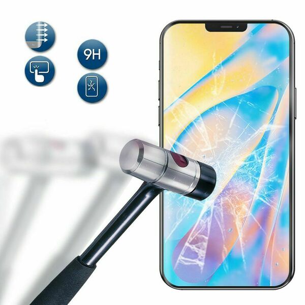 iPhone13、13pro用・強化ガラス・フルカバープロテクター【新品未使用品