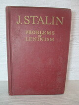 ●［洋書］J.Stalin/Problems of Leninism (ヨシフ・スターリン/レーニン主義の問題) _画像1