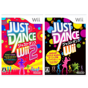 動作品 即納 ジャストダンスWii コンプリート２作セット！ / JUST DANCE Wii & Wii2 / 匿名配送 / お急ぎ対応致します