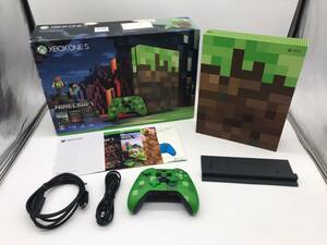 【希少】動作確認済 Xbox One S 1TB Minecraft リミテッド エディション 23C-00017 マインクラフト エックスボックス 日本マイクロソフト