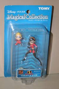  Disney piksa- magical collection Mr. ink retibru violet & dash 119 Tommy figure Mr.INCREDIBLES PIXAR