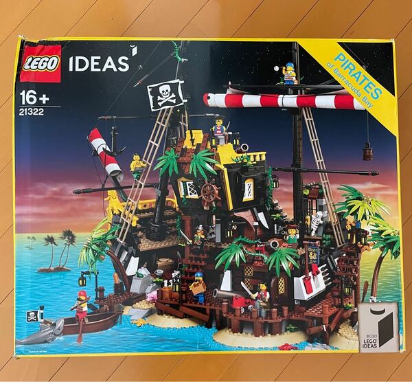 レゴ(LEGO) アイデア 赤ひげ船長の海賊島 21322