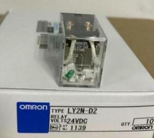 新品 OMRON 　オムロン 　リレー　LY2N-D2　 DC24V/24VDC　10個セット【6ヶ月保証付き】 