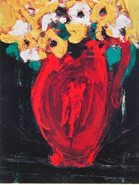 Setsuko Migishi, Blume, Extrem seltener gerahmter Druck, Ganz neu mit Rahmen, Malerei, Ölgemälde, Natur, Landschaftsmalerei