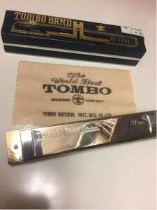 TOMBO BAND dragonfly band wind instruments harmonica G MAJORto length style DE LUXE used [2824]K