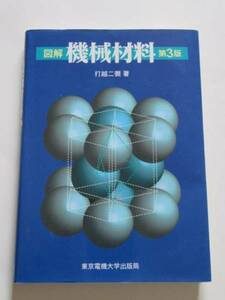 ★即決★打越 二弥★「図解 機械材料 第3版」★東京電機大学