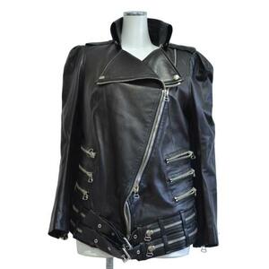 BALMAIN バルマン レザーライダース ジャケット R2A-71589　☆